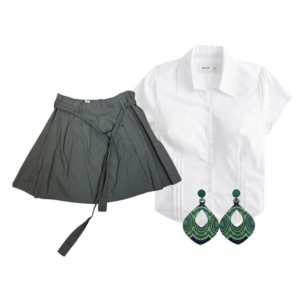 J CREW Oriole skirt 4 waist 28”